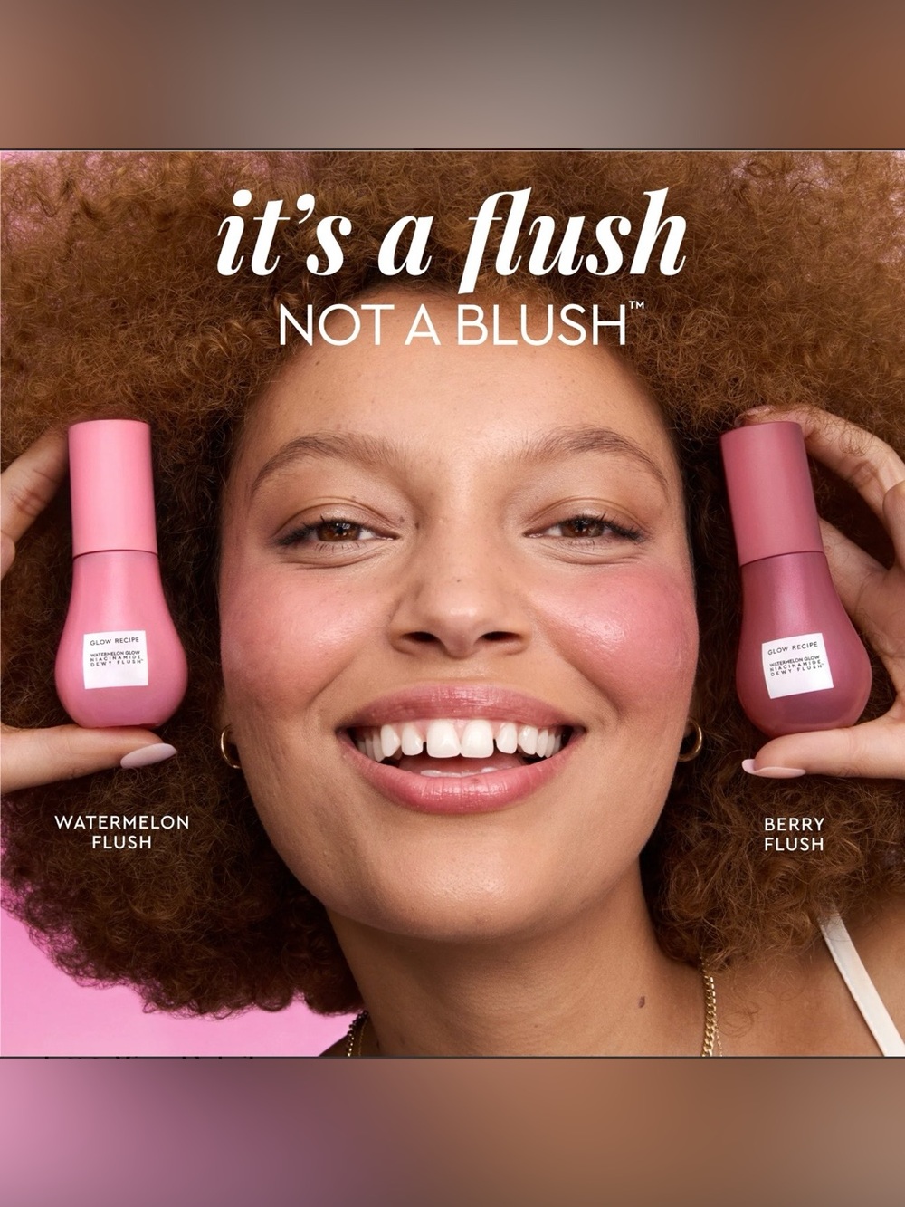 Glow Recipe It's a Flush Liquid Blush - Watermelon Flush & Berry Flush (Pink)